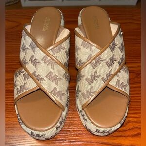 Michael Kors Platform Wedge Sandals